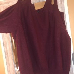 Cold Shoulder Sweater